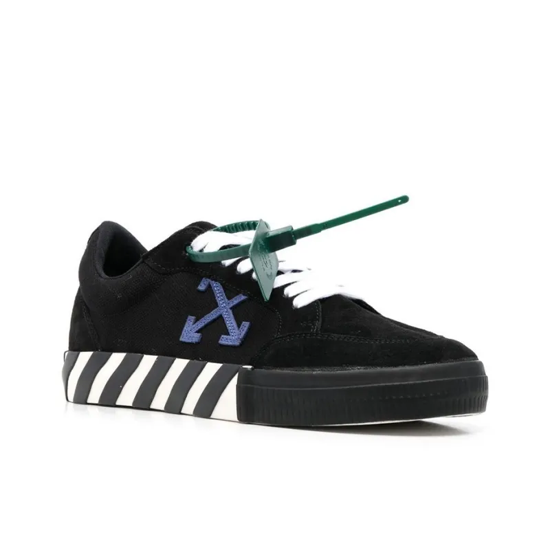 OFF WHITE Vulc Low Canvas White Black Dark Blue SS22-2