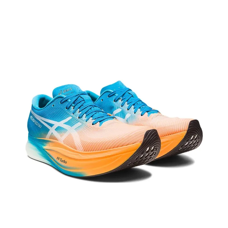 Asics Metaspeed Sky+ Orange Pop Island Blue-2