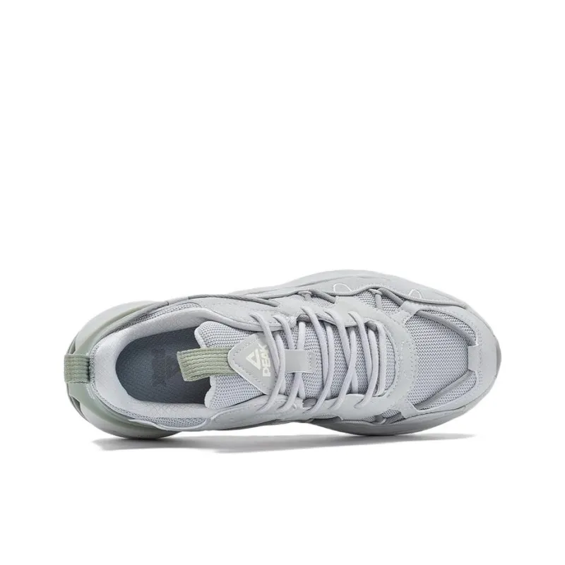 PEAK State Pole Cushioning Anti Slip And Wear Resistant Low Top Sports Casual Shoes Women's Ice Gray-2