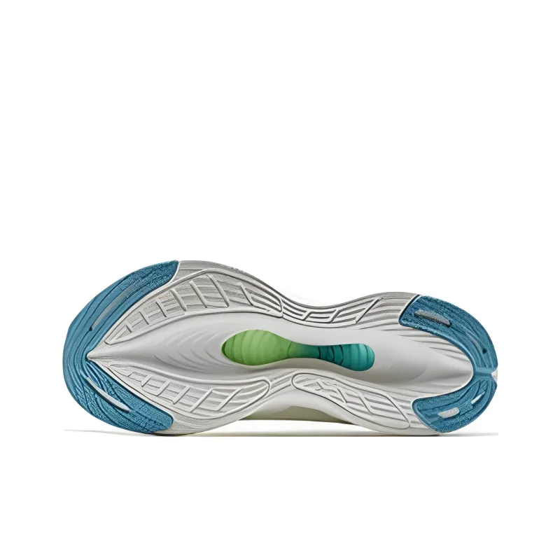 XTEP Qing Feng 6.0 Durable Breathable Low Top Running Shoes Men's Green-4