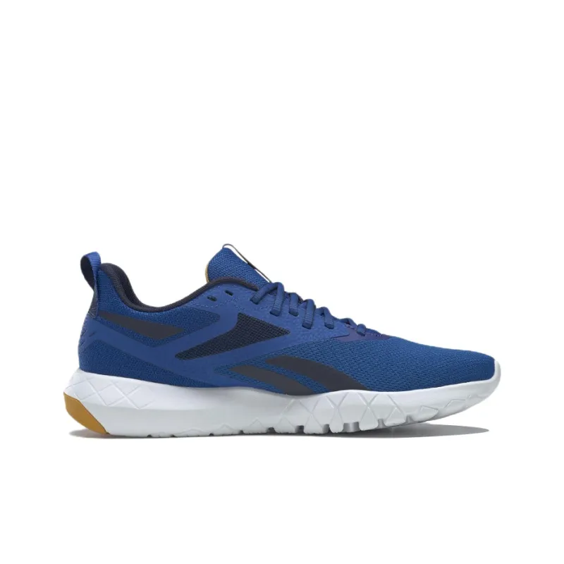 Reebok Flexagon Force 4 Anti-Slip Wear-Resistant Low-Top Training Shoes Blue Black Brown-1