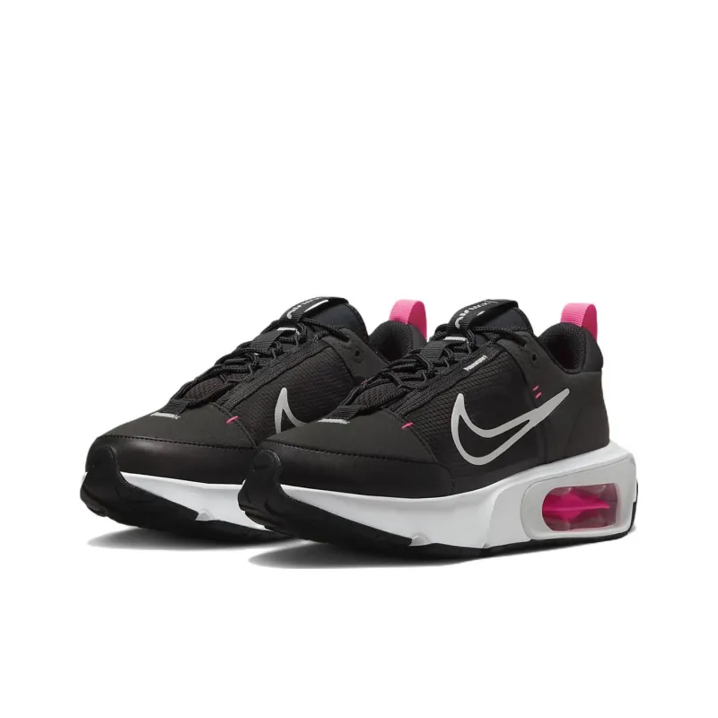 Nike Air Max Intrlk Black Metallic Silver Women's-2