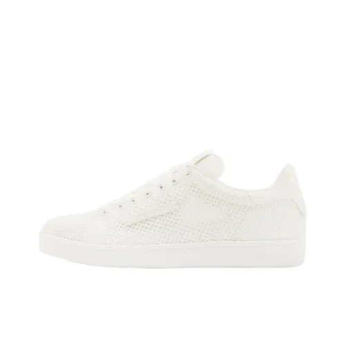 EMPORIO ARMANI EA7 Skateboard Shoes Unisex Low-Top White