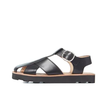 GABRIELA HEARST Horatio Roman Sandals Women's Black