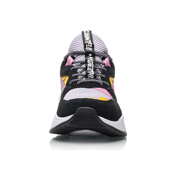 LINING CF Casual Shoes Women's Low Top Purple Black-2