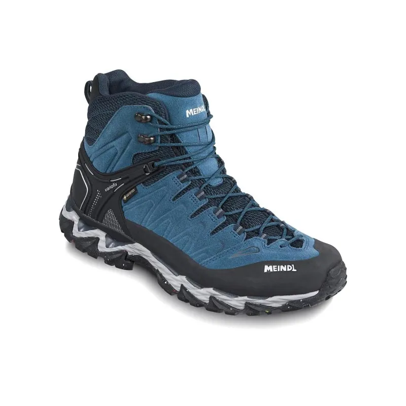 MEINDL Lite Hike Slip-Resistant High-Top Outdoor Shoes Men's Blue Black-1