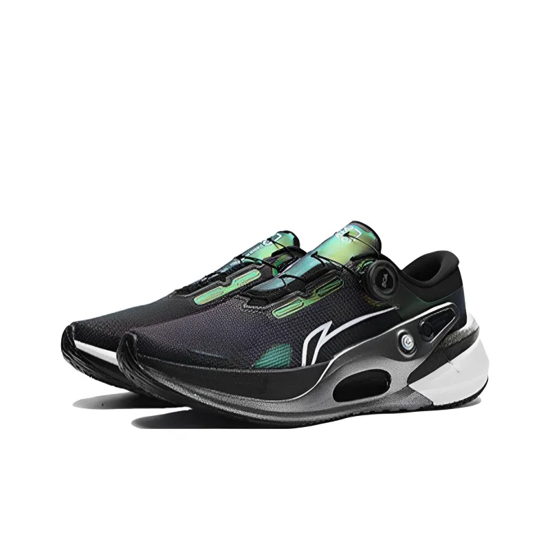 LiNing Furious Rider 7.0 PRO Abrasion Resistant Breathable Low Top Running Shoes Men's Black-2
