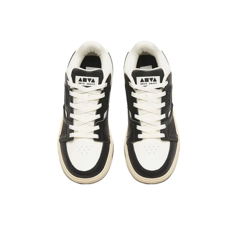 ANTA Lifestyle Low 'Black White' Women's-3