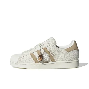 adidas originals Superstar White Khaki Women's