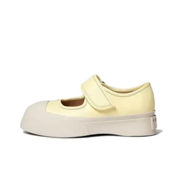 MARNI Pablo Platform Mary Jane Shoes Women's Yellow