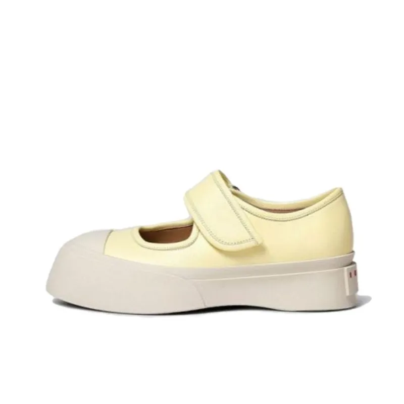 MARNI Pablo Platform Mary Jane Shoes Women's Yellow-0
