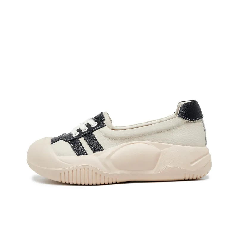 OULISASI Height Increasing Wear-Resistant Low-Top Casual Shoes Women's-5