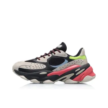 Chenpeng NYC Fashion Week X LINING CounterFlow Alien Men's Retro Dad Shoes   White/Tan/Gray