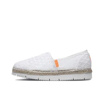 Skechers Bob's Flexpadrille 2 Slip-Resistant Breathable Low-Top Sports Casual Shoes Women's Snow White
