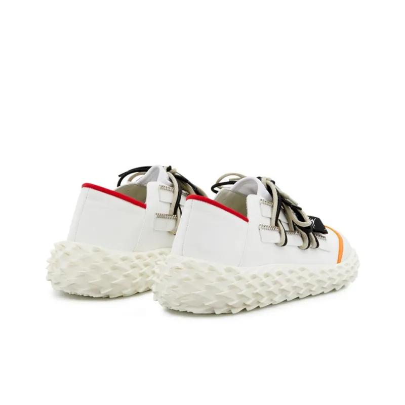 Giuseppe Zanotti/GZ Urchin Wear Resistant Low Top Casual Shoes Men's White-3