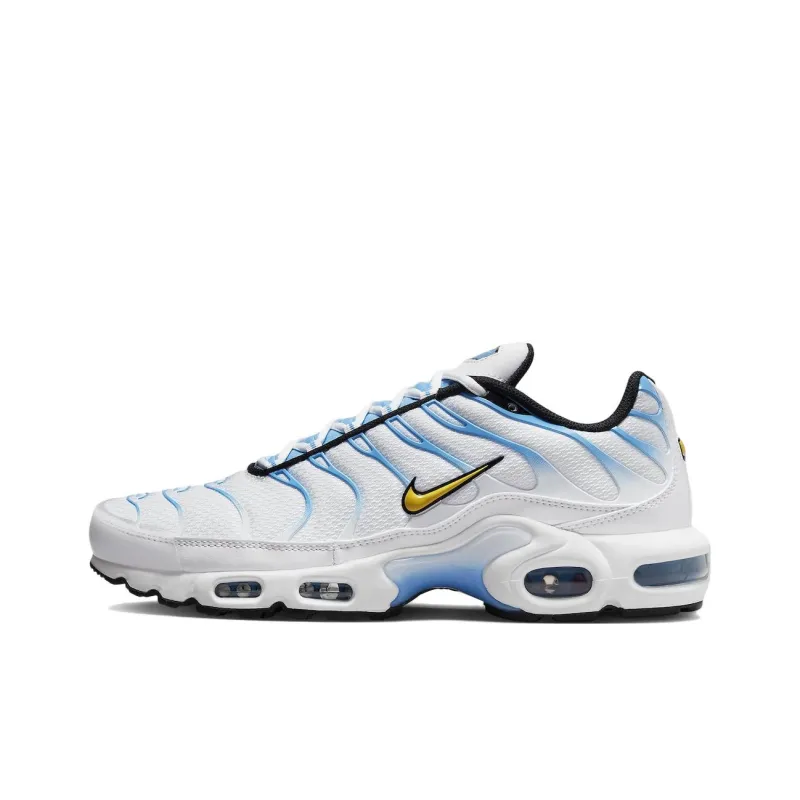 Nike Air Max Plus White University Blue Gold-0