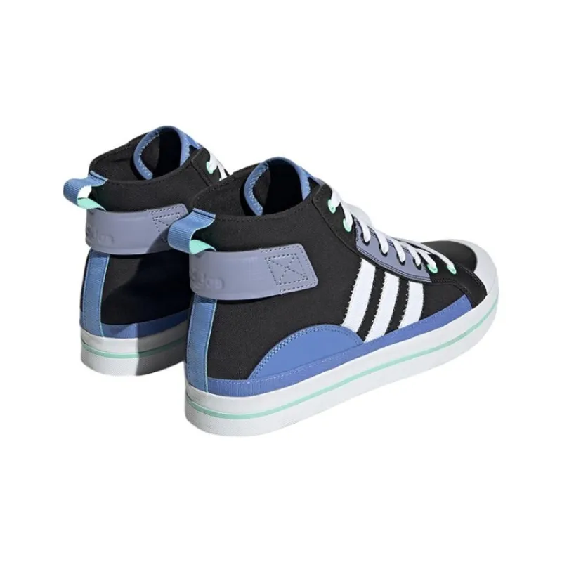 Adidas Neo City Canvas 'Black Blue'-3