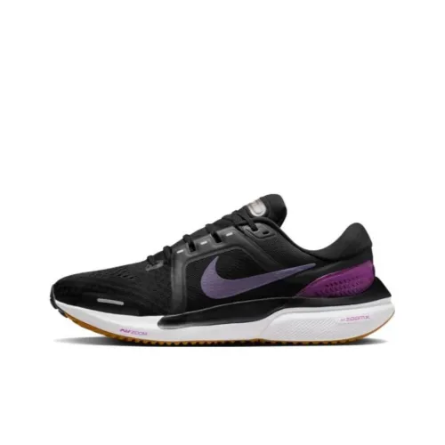 Nike Air Zoom Vomero 16 Running Shoes Men Low-Top Black/Purple