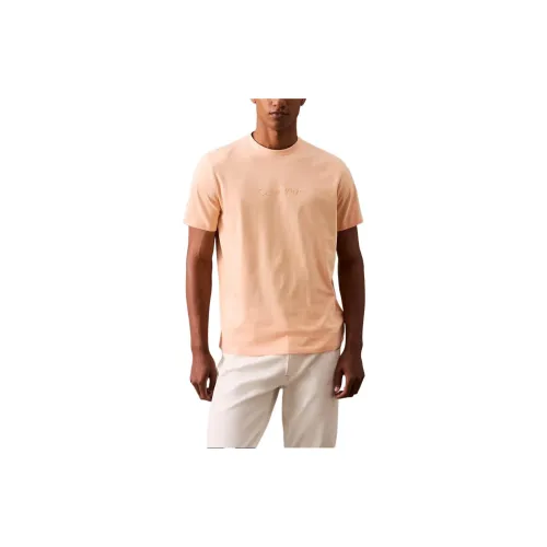 Calvin Klein T-Shirts Men Light Orange