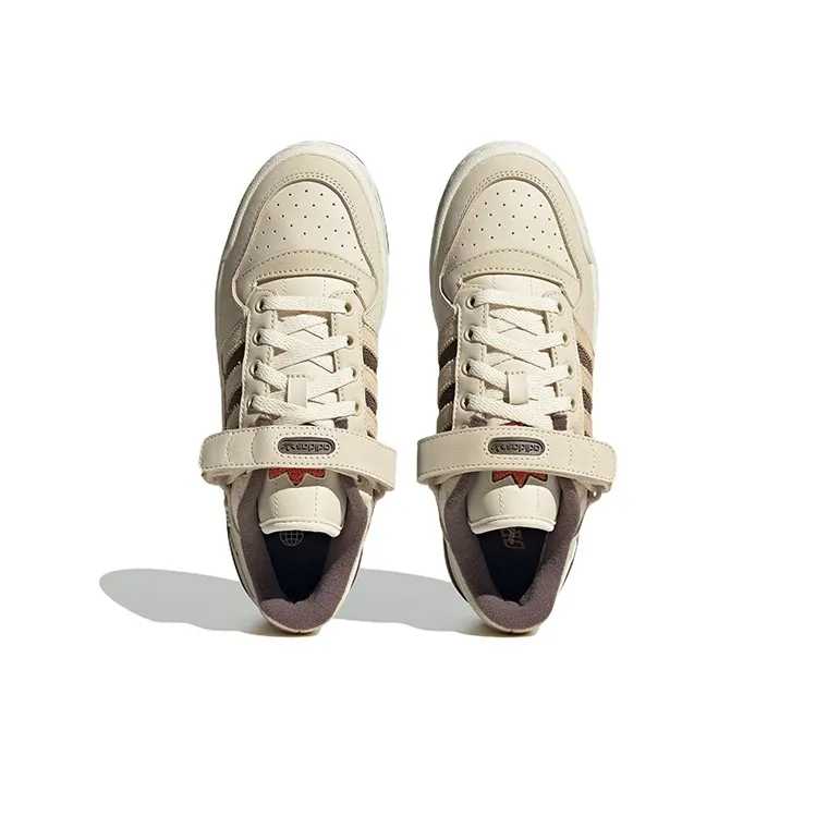 Adidas Forum Low 'Light Khakibrown Brownbrown Redbrown' Women's-4