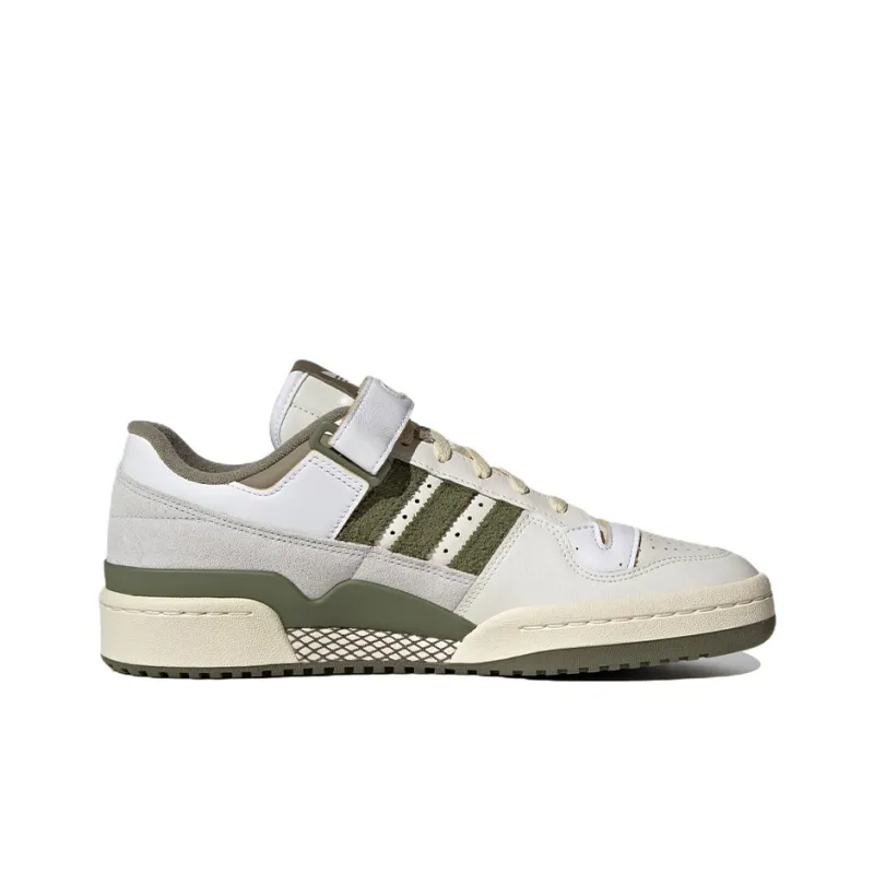 Adidas Forum 84 Low Off White Olive-1