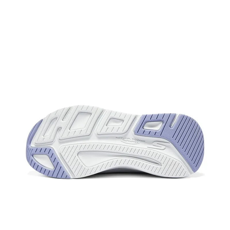 Skechers Max Cushioning Breathable Low Top Running Shoes Women's White-5