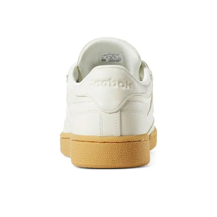 Reebok CLub C 85 Low Tops Casual Skateboarding Shoes Unisex Beige-3