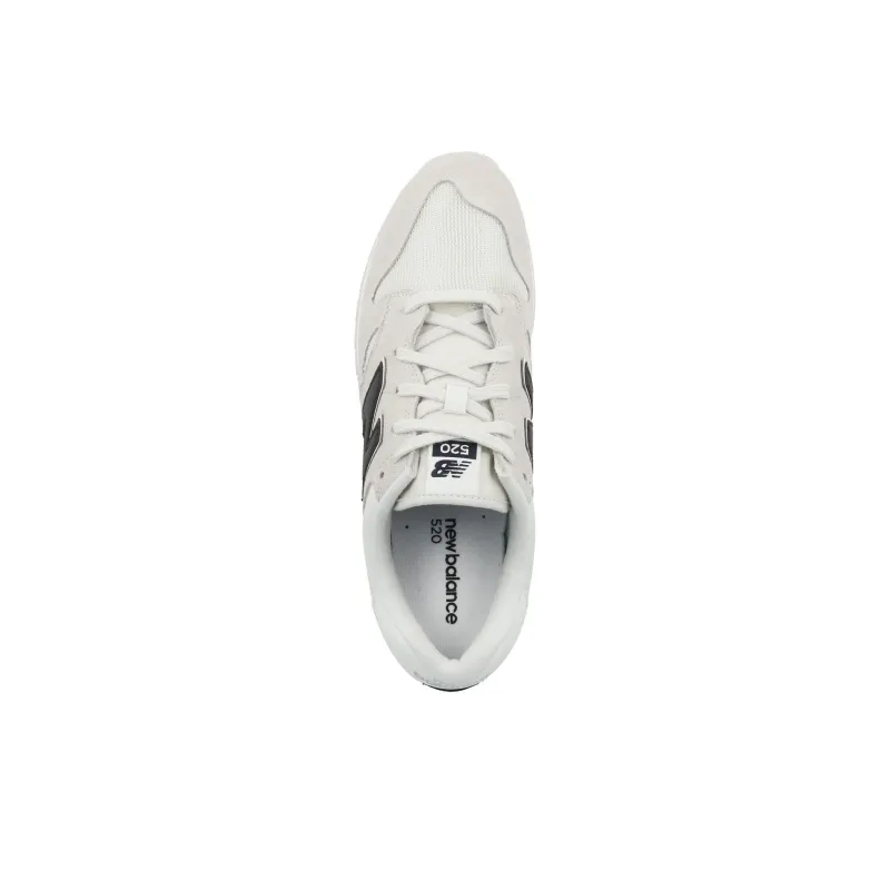 New Balance NB 520 Cushioning Wear Resistant Low Top Casual Shoes Unisex White-3