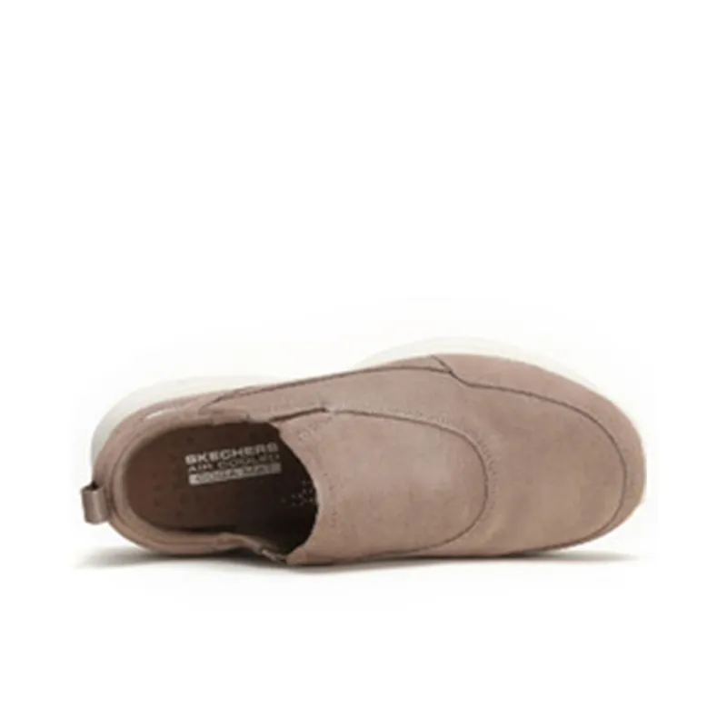 Skechers Go Walk 4 Cushioning Anti-Slip And Wear-Resistant Low-Top Casual Shoes Men's Khaki-3