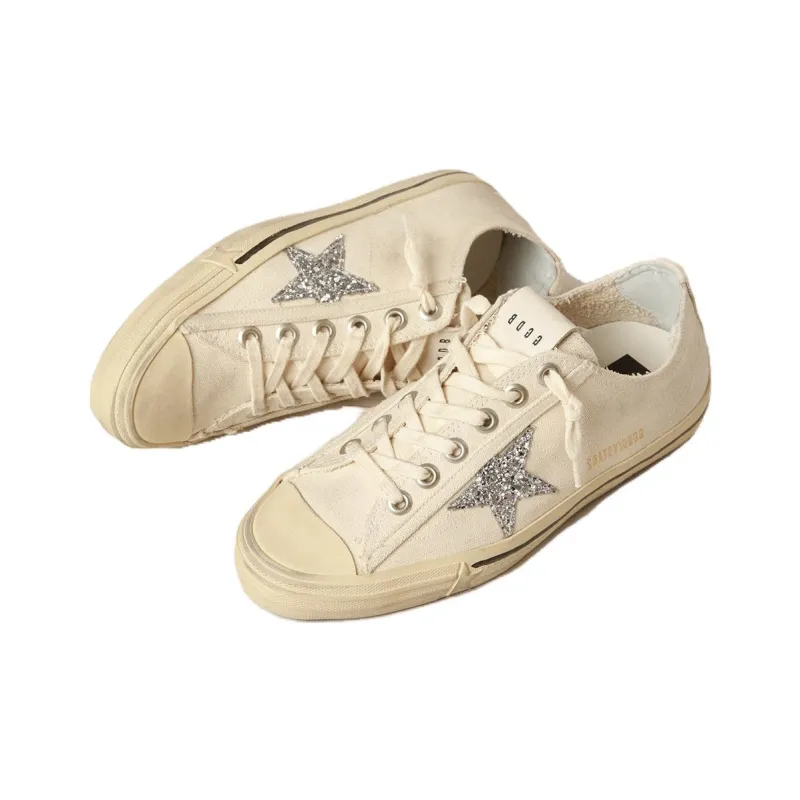 Golden Goose V-Star Canvas Sneakers-2