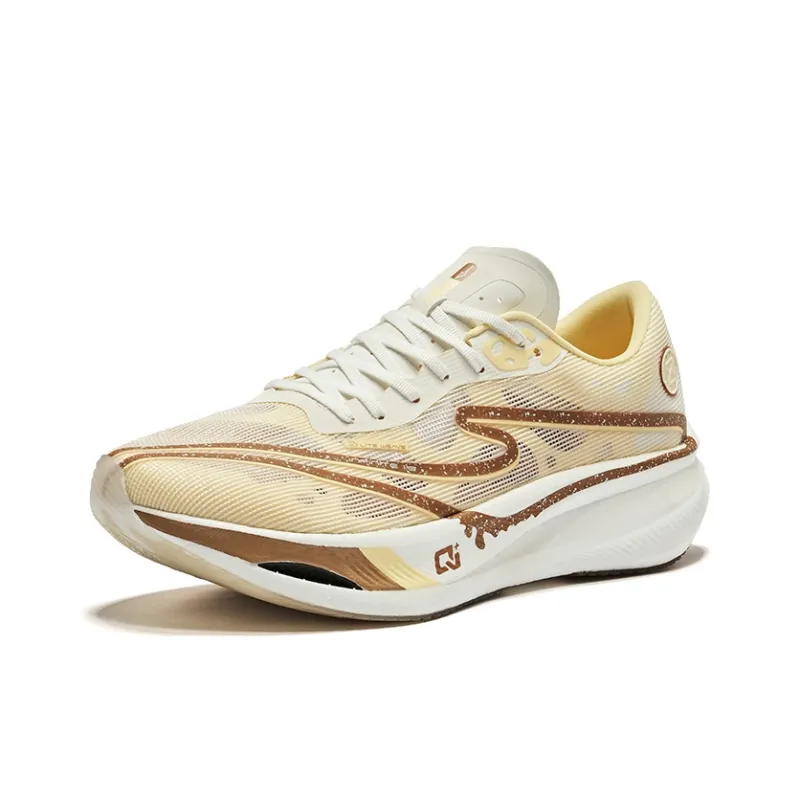 Erke Zhijing 1.0 Cushioning Anti Slip And Wear Resistant Low Top Running Shoes Men's Cheese Color-2