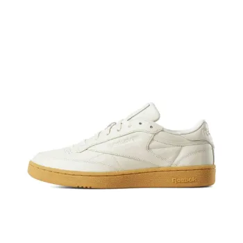 Reebok CLub C 85 Low Tops Casual Skateboarding Shoes Unisex Beige