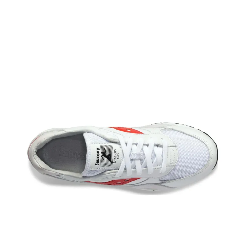 saucony Shadow 6000 White Red-3