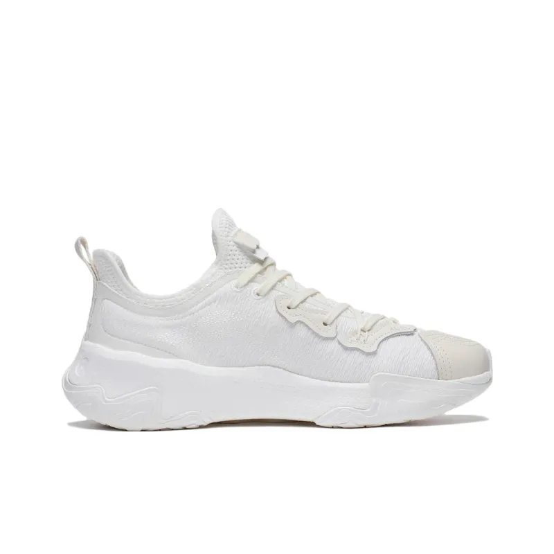 CHENGLONG x LiNing Gongfu Collection Anti-Slip Wear-Resistant Low-Top Sports Casual Shoes Men's Ecru-1
