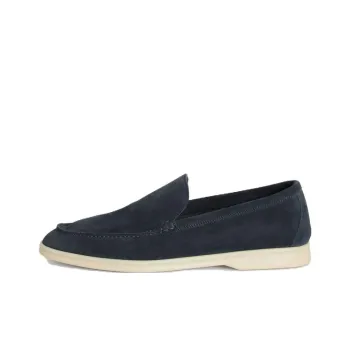 Loro Piana Summer Walk Loafers Men's Gray