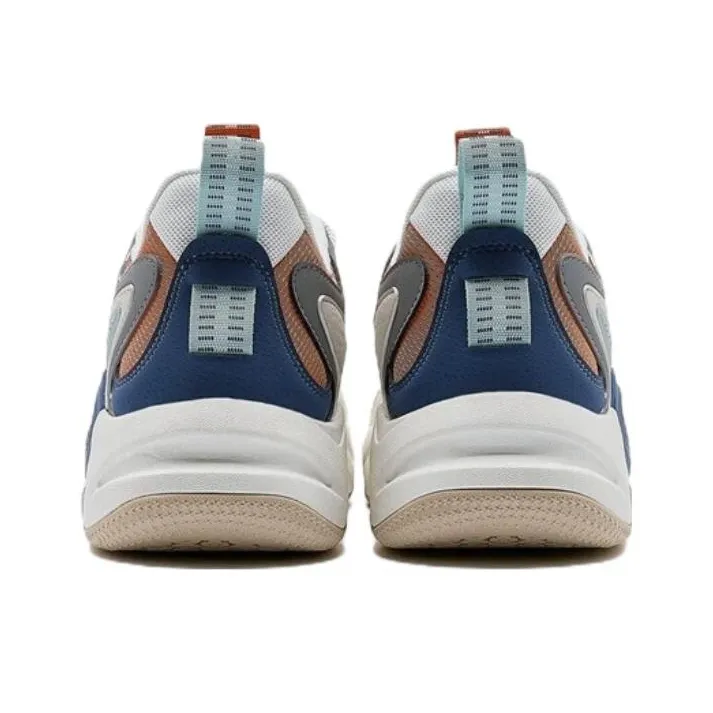 XTEP Liekong 2.0 Anti-Slip Wear-Resistant Low-Top Casual Shoes Men's Milk Tea White-3