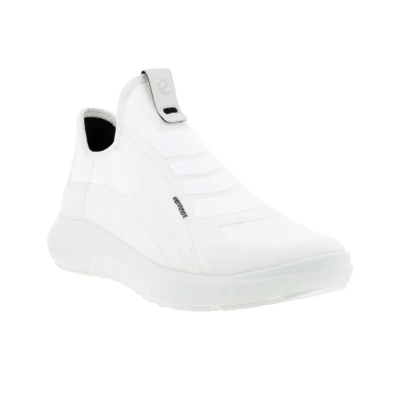 Ecco Ath 1Fw Alpha Abrasion Resistant Low Top Sports Casual Shoes Women's White-2