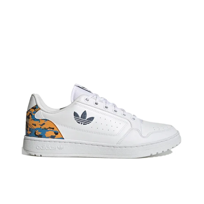 Adidas Originals NY 90 Lightweight And Wear resistant Low Top Skateboard Shoes Unisex White-1