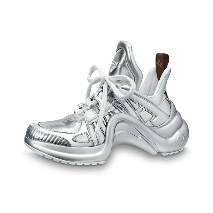 LOUIS VUITTON Archlight Sneakers Silver Women's-0