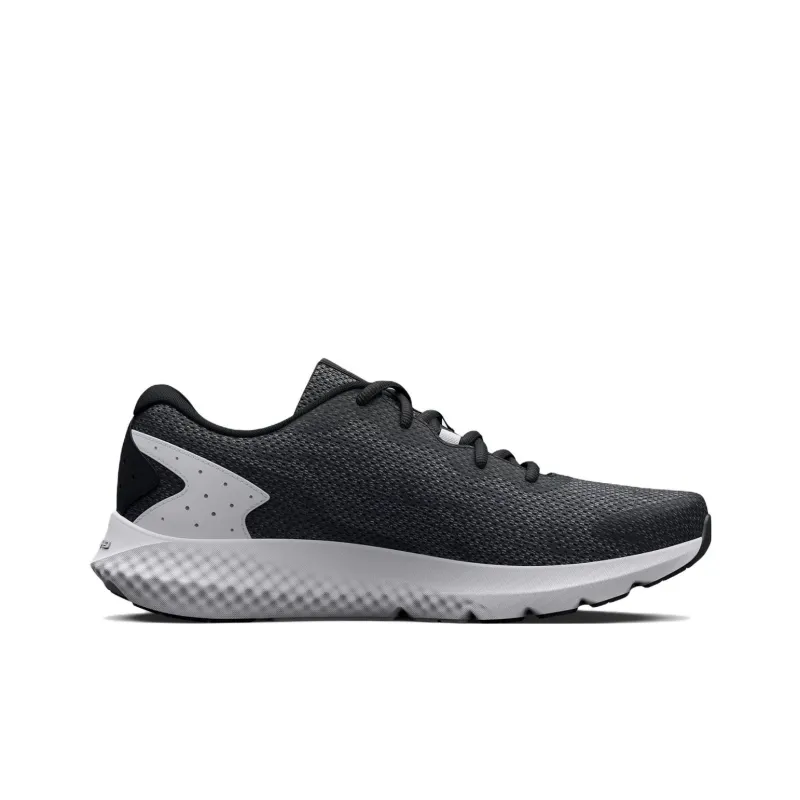 Under Armour Charged Rogue 3 Knit 'Black White' Women's-1
