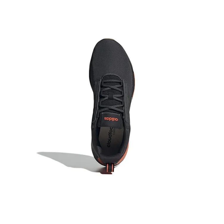 Adidas Racer Tr 21 Cloudfoam Lifestyle Lightweight Wear-resistant And Non-slip Low-Top Running Shoes Black-4