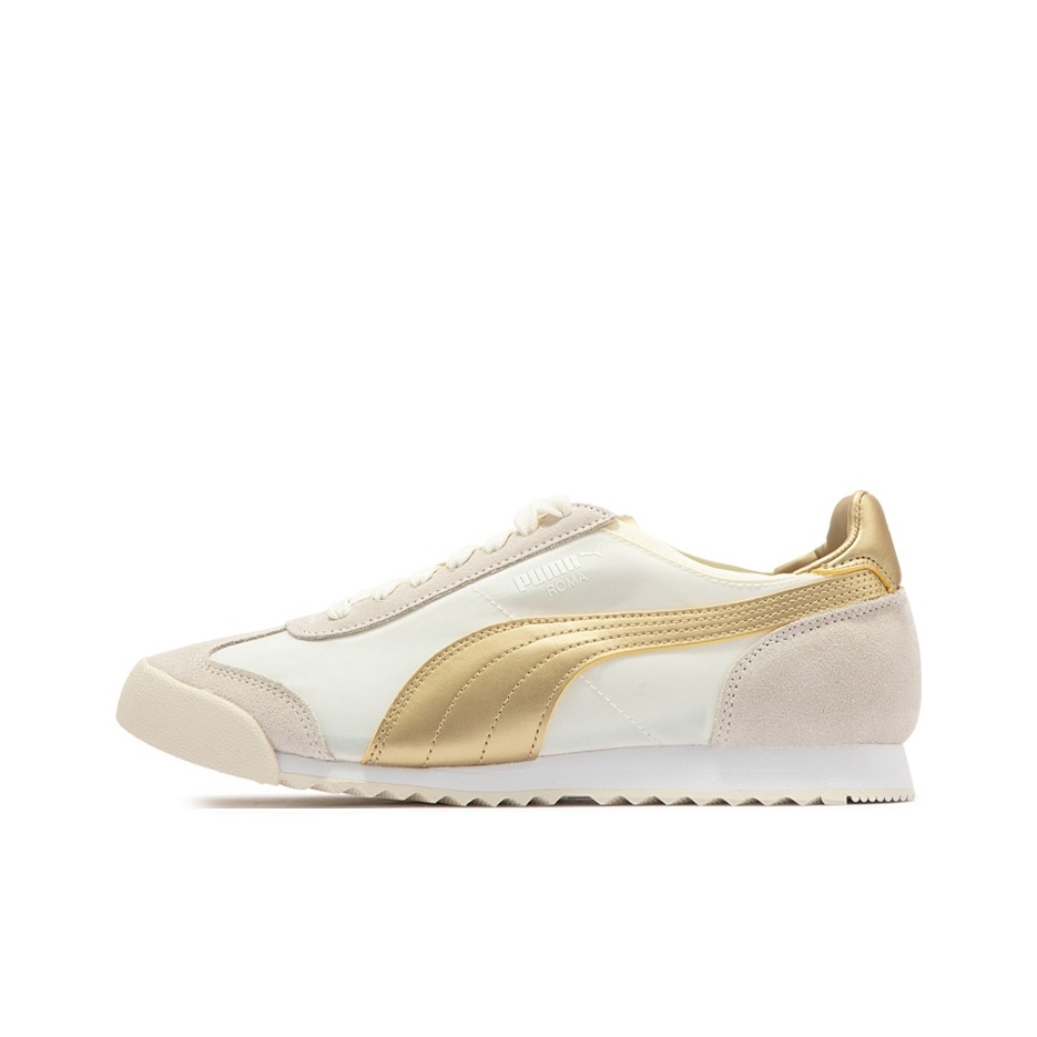 Puma roma white and gold online