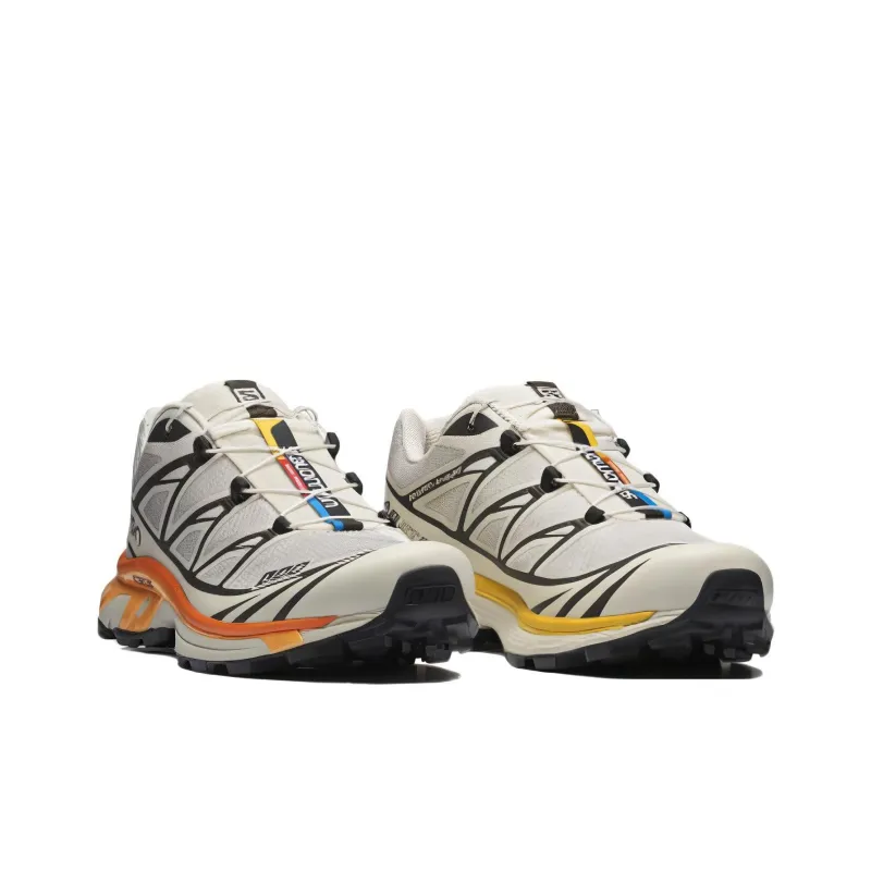 SALOMON XT 6 Series 'Beige Vibrant Orange'-1
