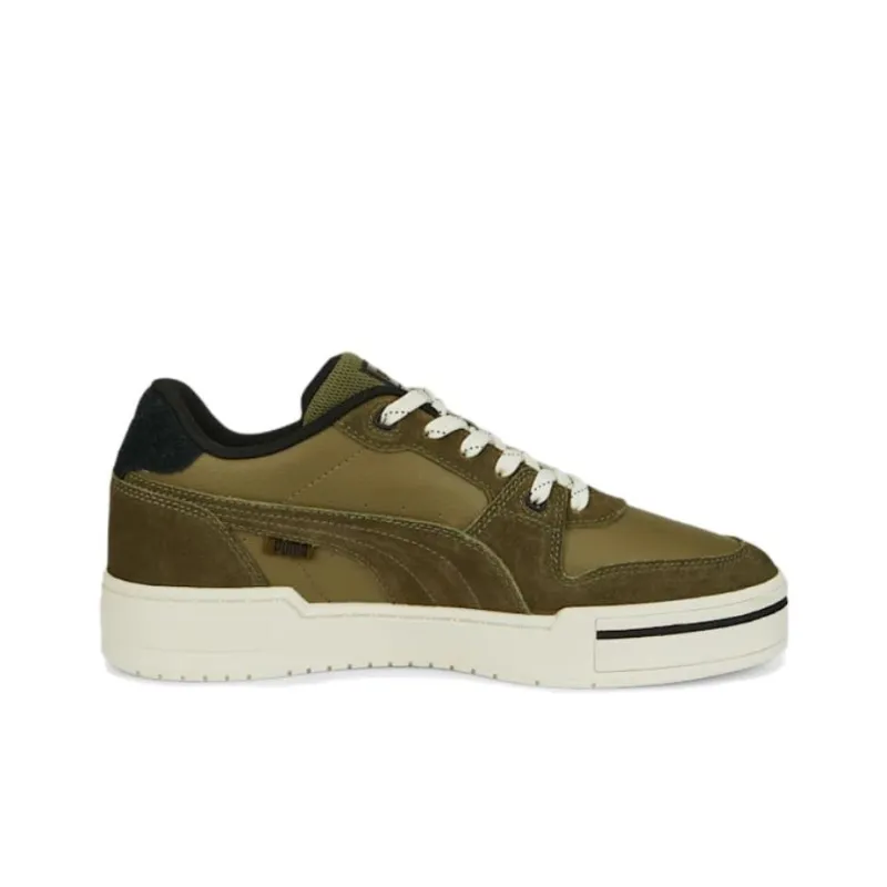 PUMA Ca Pro Lux Safari Slip-Resistant Cushioning Wear-Resistant Low-Top Skateboard Shoes Unisex Dark Olive-1
