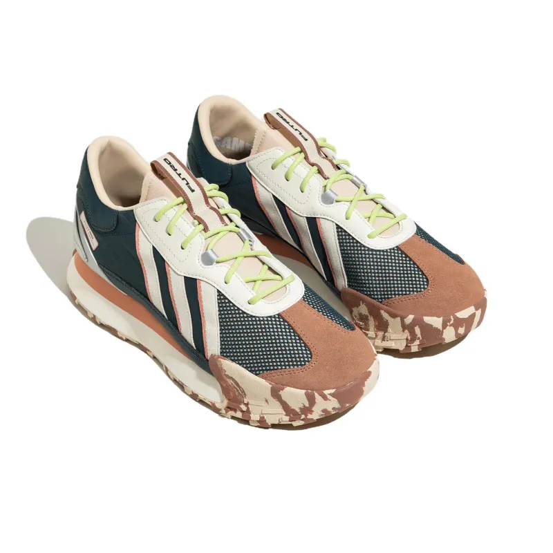 Adidas Neo Futro Mixr Running Shoes 'Navy Brown Silver'-2