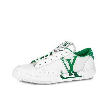 LOUIS VUITTON Charlie Sneakers 'White With Two Toned Green'