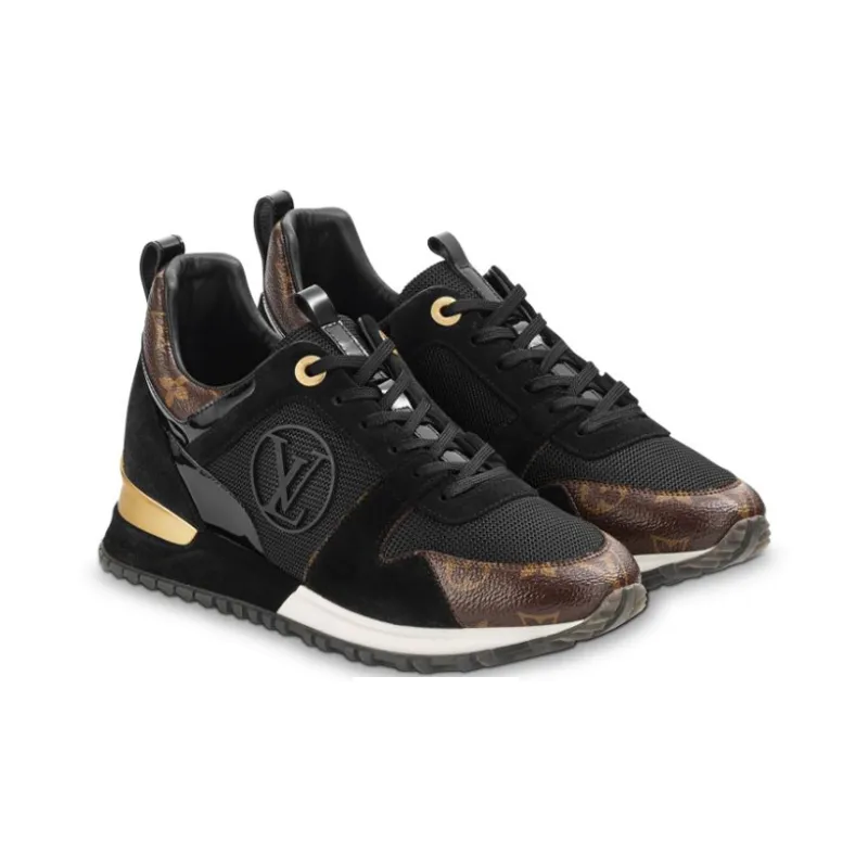 LOUIS VUITTON Run Away Black Monogram Women's-2