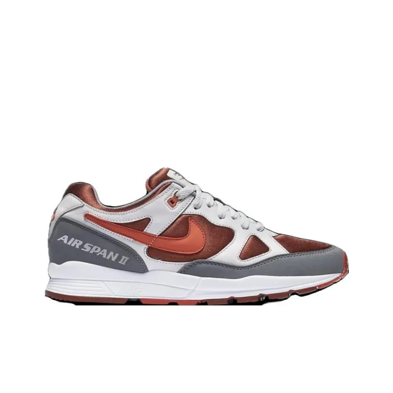 Nike Air Span Anti Slip Wear Resistant Low Top Casual Shoes Men's Red-1