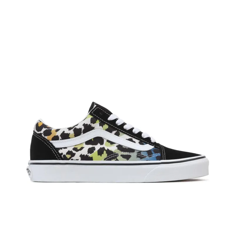 Vans Old Skool Buty 'Black White Green'-1