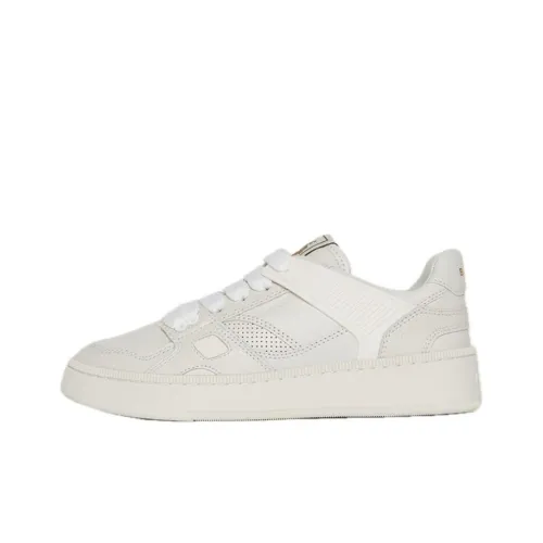 BALLY Low-Top Skateboard Shoes Women's White